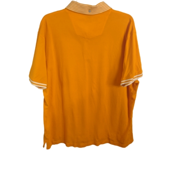 Robert Graham Tailors Fit Orange Polo Shirt 3 XL - Picture 2 of 4